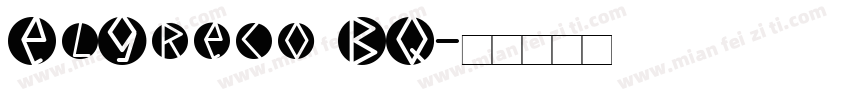ElGreco BQ字体转换